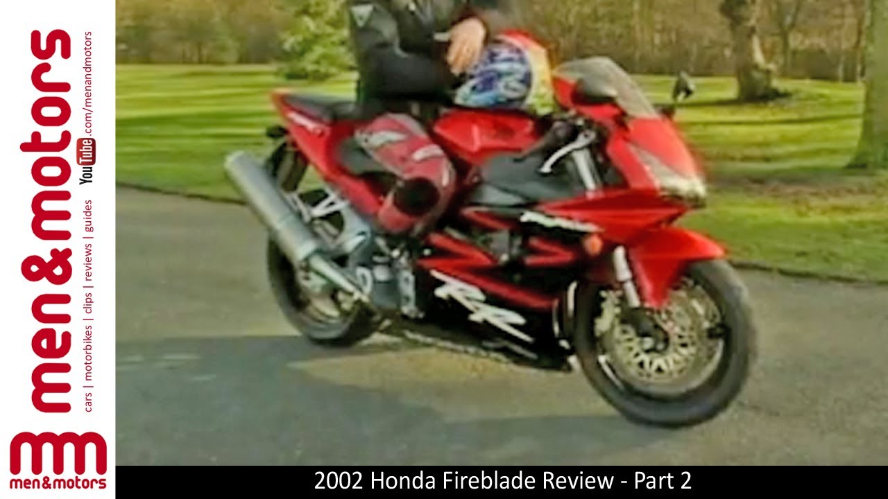 Обзор Honda Fireblade 2002 года — часть 2