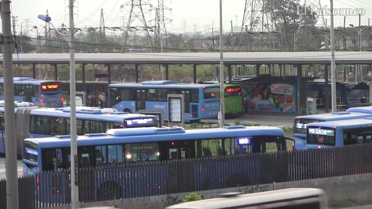 Suspensión de rutas del MÍO afectó movilidad en el oriente de Cali