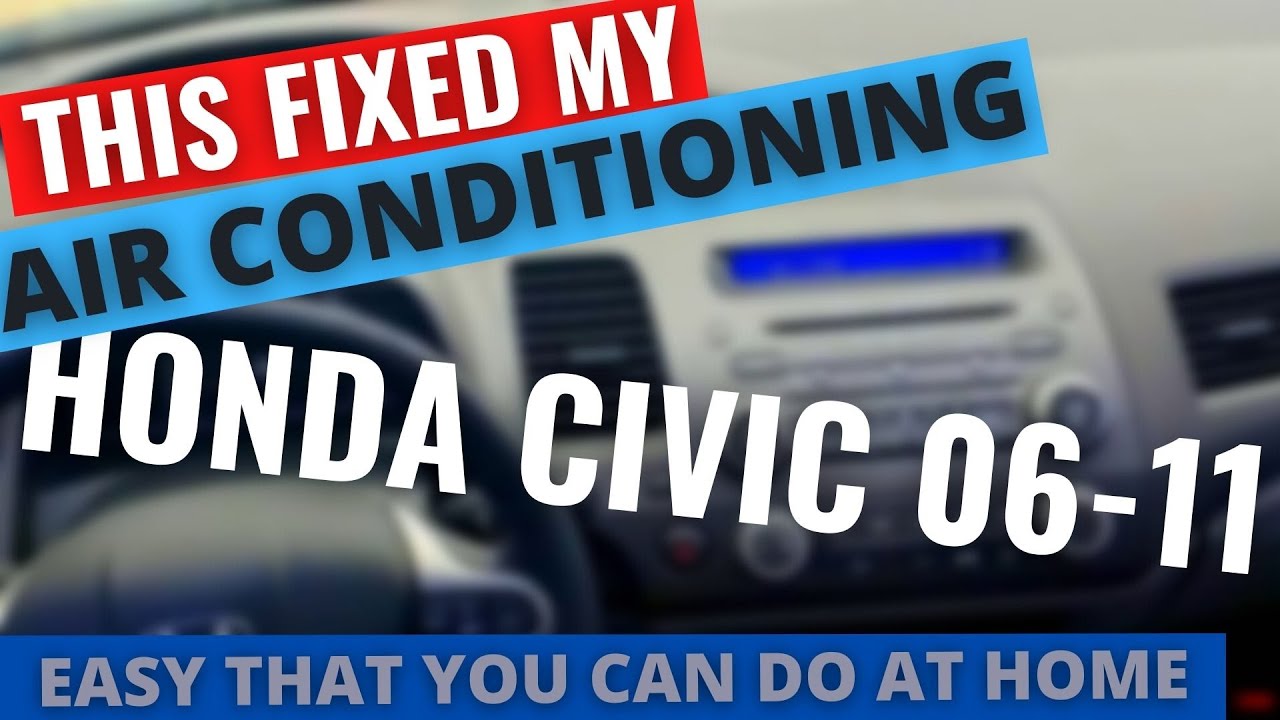 ЭТО РЕШИЛО ПРОБЛЕМУ С КОНДИЦИОНЕРОМ НА МОЁМ CIVIC!!! РАБОТАЕТ НА HONDA CIVIC 2006-2011 ГОДОВ