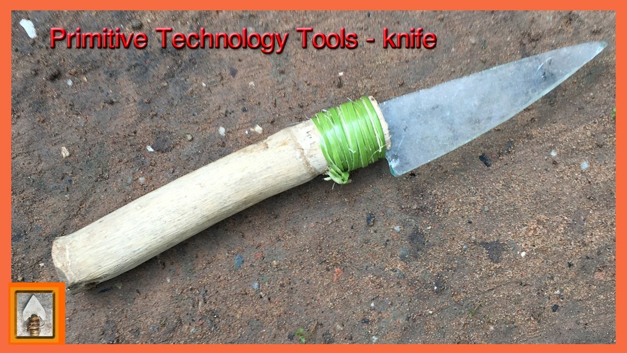 Primitive Technology Tools - How to Make a knife