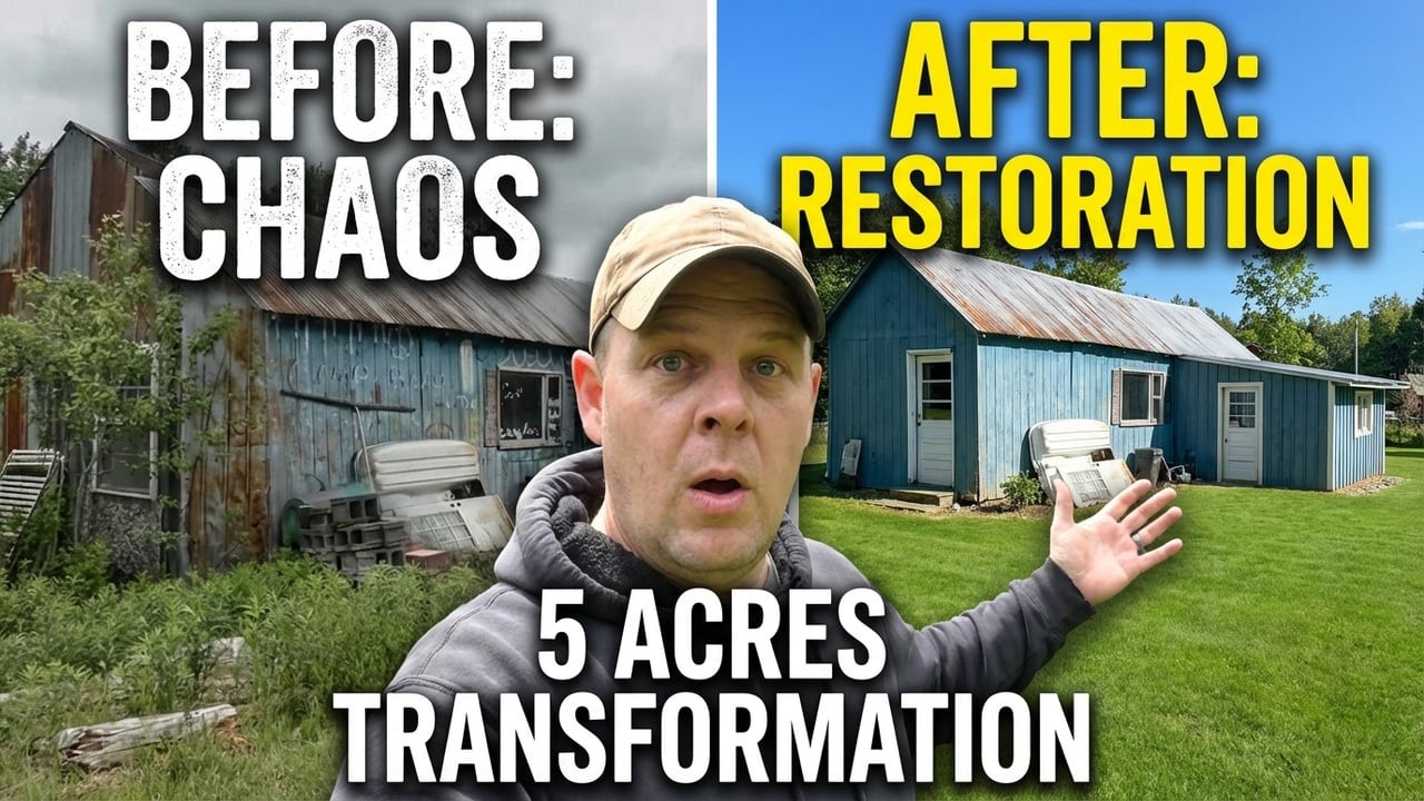 5 Acres, 3 Buildings, Total Chaos and Restoration: Welcome to Mad River Outdoors Trailer