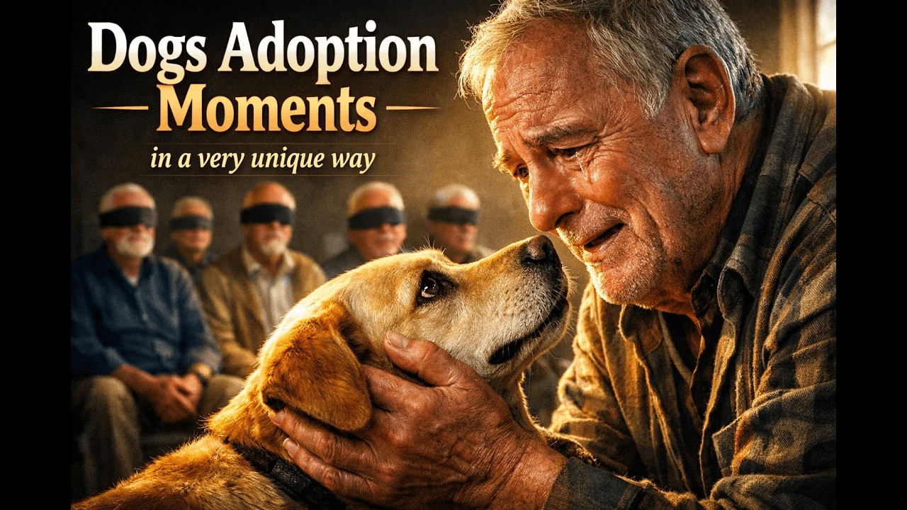 We Let Dogs Choose Their Humans… And Everyone Cried