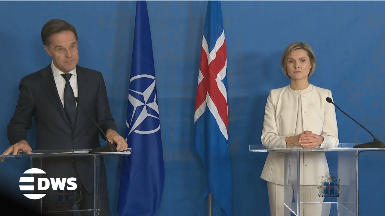 WATCH: NATO Secretary General Rutte Holds Press Conference with Iceland PM | AC15