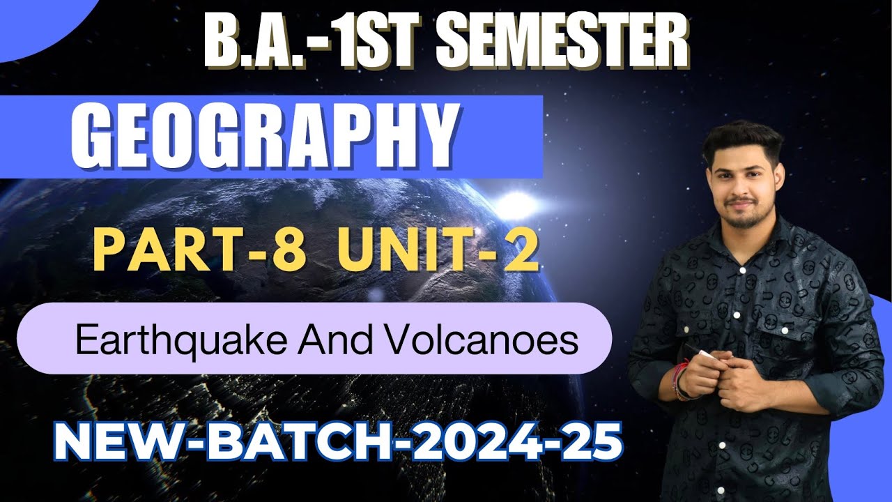 Day-8 || BA 1st semester Geography Unit-2 fully detailed video #newsyllabus #economics