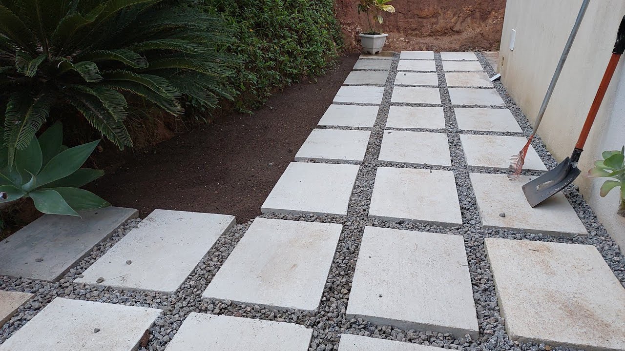 calçada  linda nunca mais jogue concreto fora