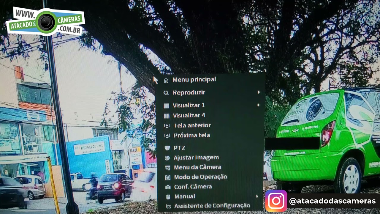 COMO DESLIGAR O INFRAVERMELHO USANDO MENU OSD - INTELBRAS