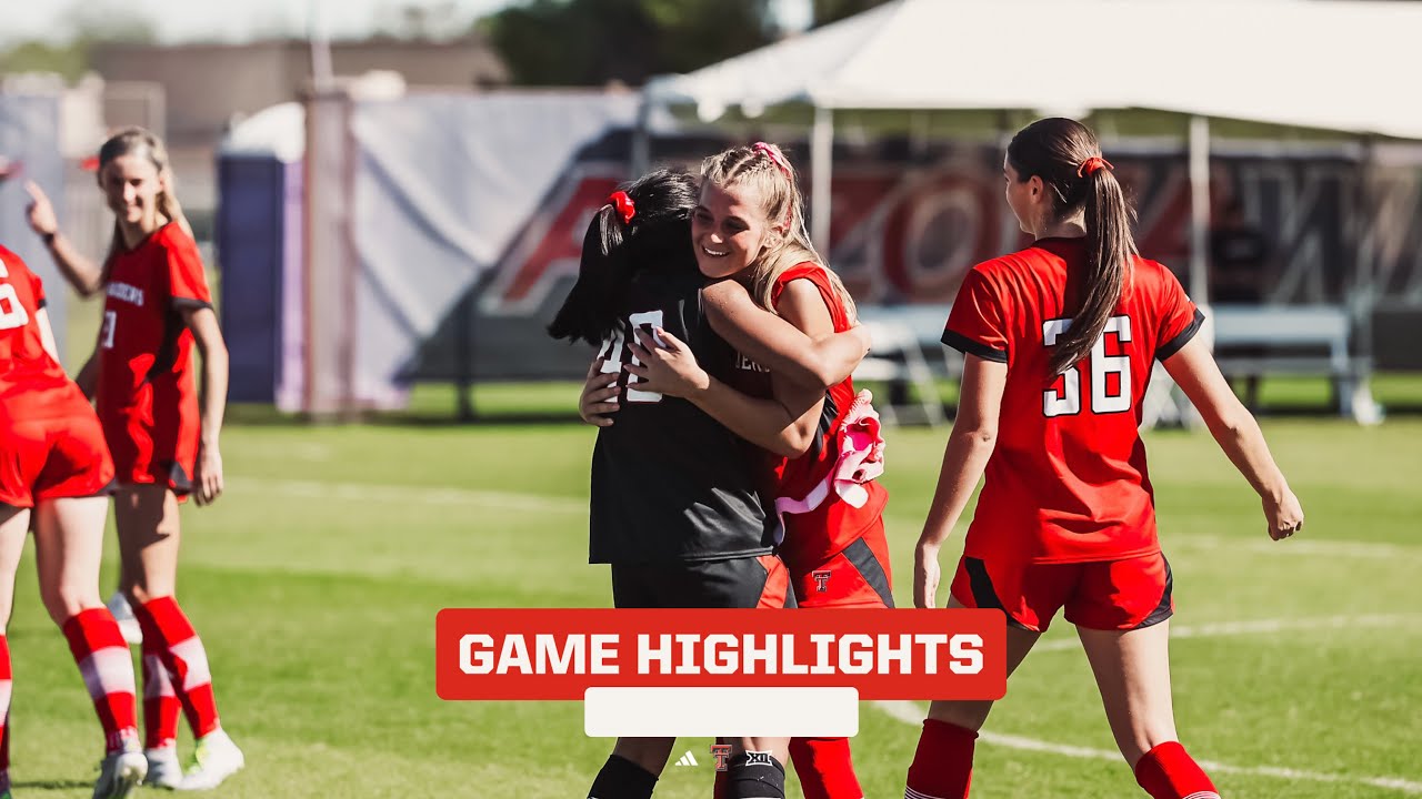 Texas Tech Soccer vs. Arizona: Highlights | Oct. 19, 2025