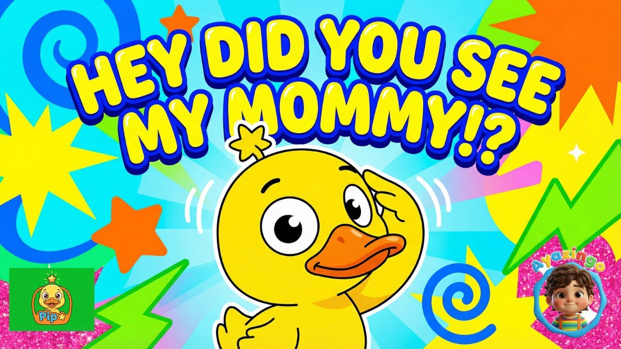 Hey, Did You See My Mommy!? 🐥 | Pip ⭐ Baby Duck Song for Toddlers