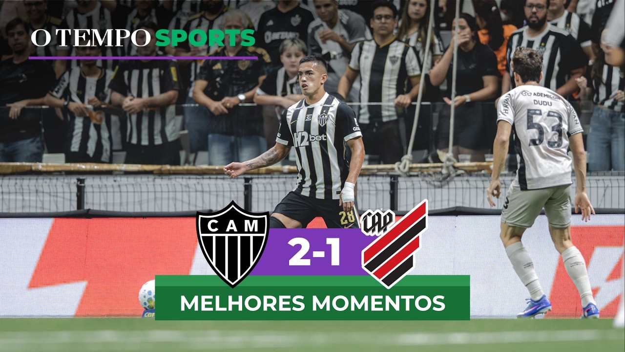 Veja os MELHORES MOMENTOS de Atl&eacute;tico 2 x 1 Athl&eacute;tico-PR