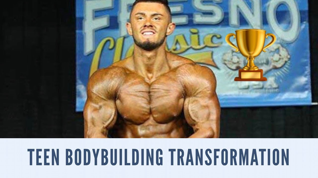 TEEN BODYBUILDER TRANSFORMATION. Age 15 - 19