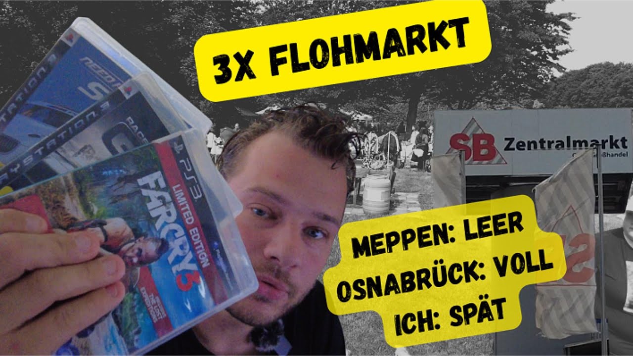 Meppen & Osnabrück Flohmarkt – mehr Frust als Beute! - Gamecollector on Tour