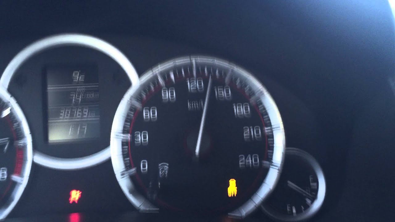 Suzuki Swift Sport acceleration  0-170 km/h