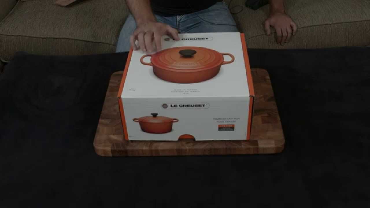 Le Creuset 5.5 Quart Round Dutch Oven — Review and Information.