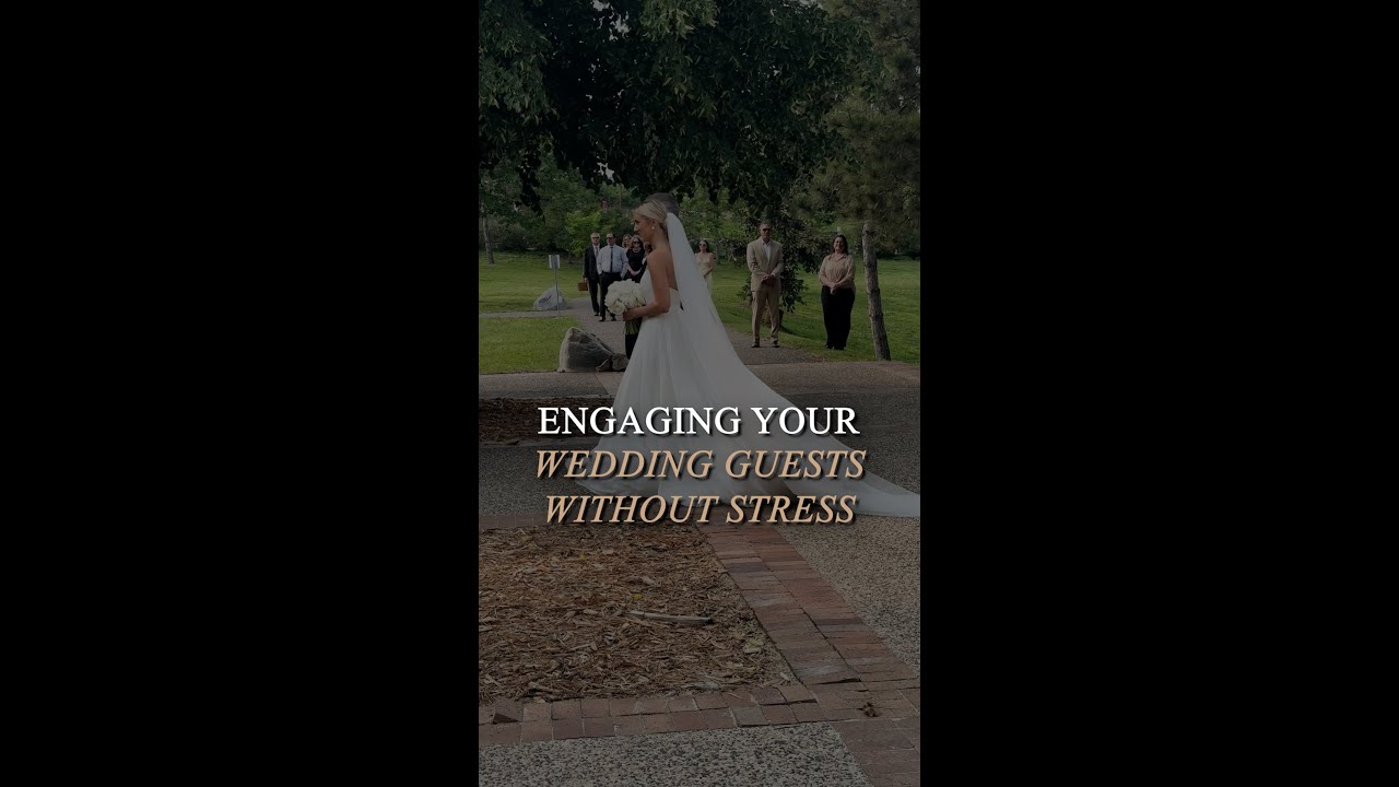 How to stay connected to your guests on your wedding day (without neglecting your spouse):