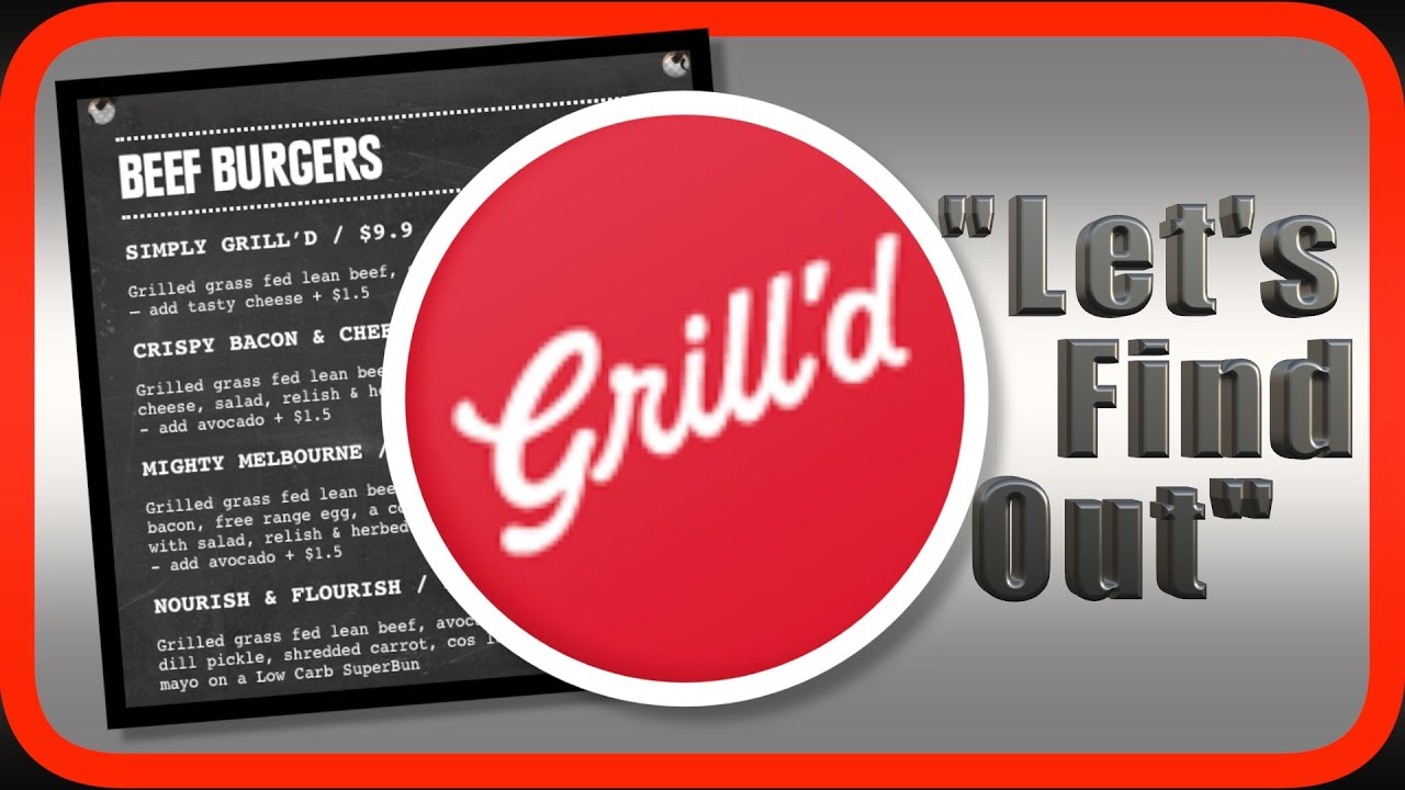Бургер Grill'd с беконом, сыром и говядиной | Дегустация