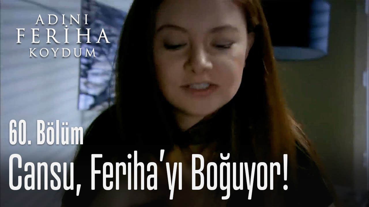 Cansu yastıkla Feriha'yı boğuyor - Adını Feriha Koydum 60.Bölüm
