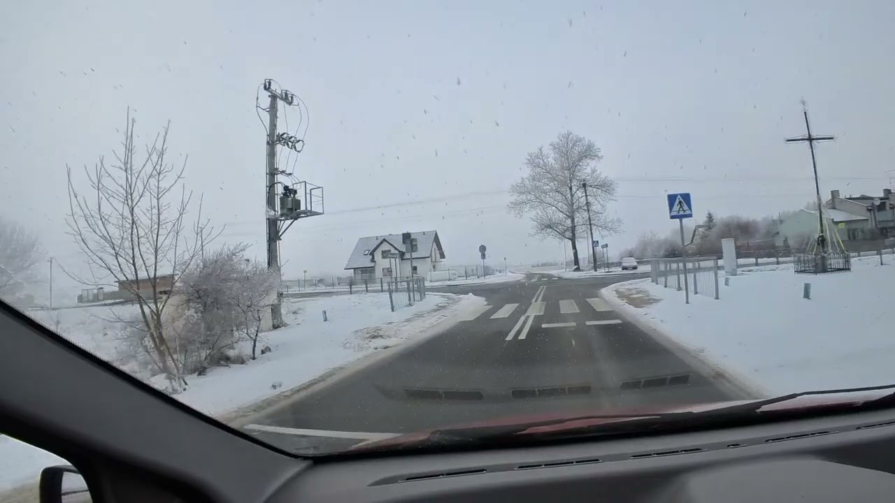 POV Winter Drive | Cold, Grey & Silent Streets