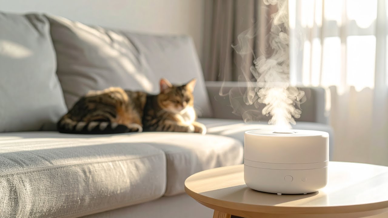 Ultrasonic Humidifier Sound (No Talking) | White Noise for Deep Sleep 🌙