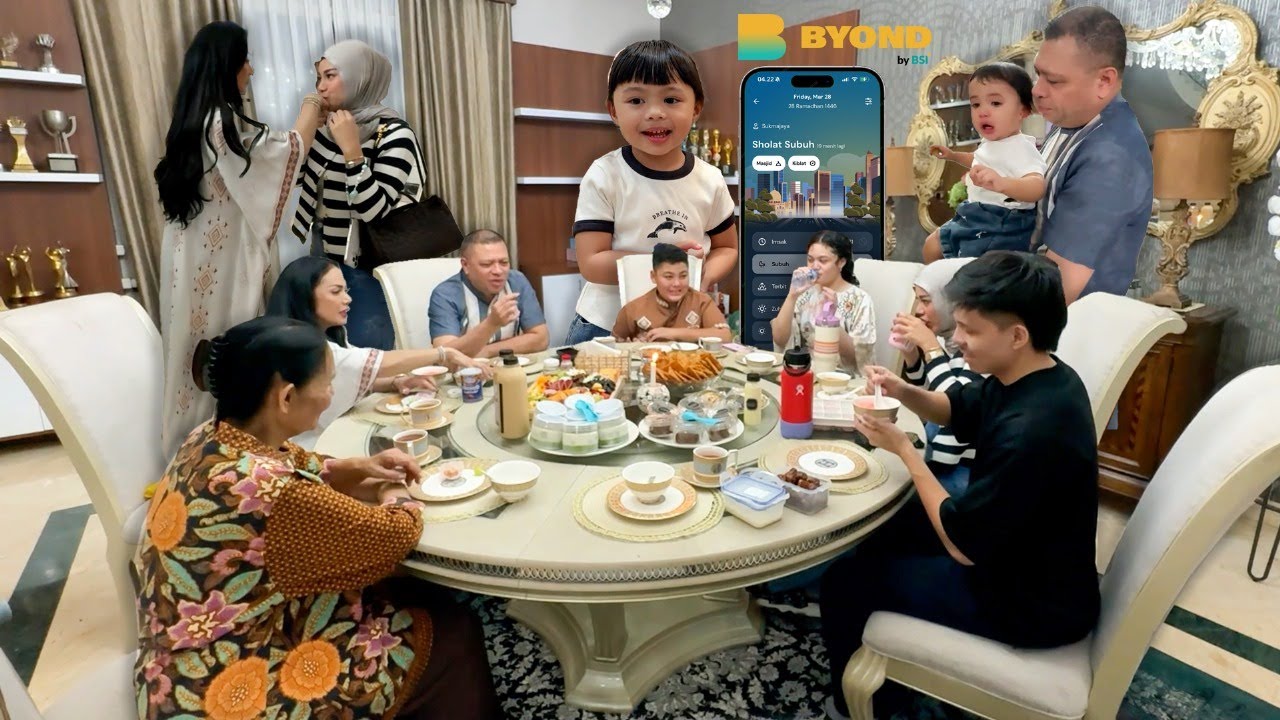 AMEENA Lebaran RUMAH MIMI KD DULUAN! Besok terbang Negara lain!! MENUJU LEBARAN JADI MUDAH #tafdaily