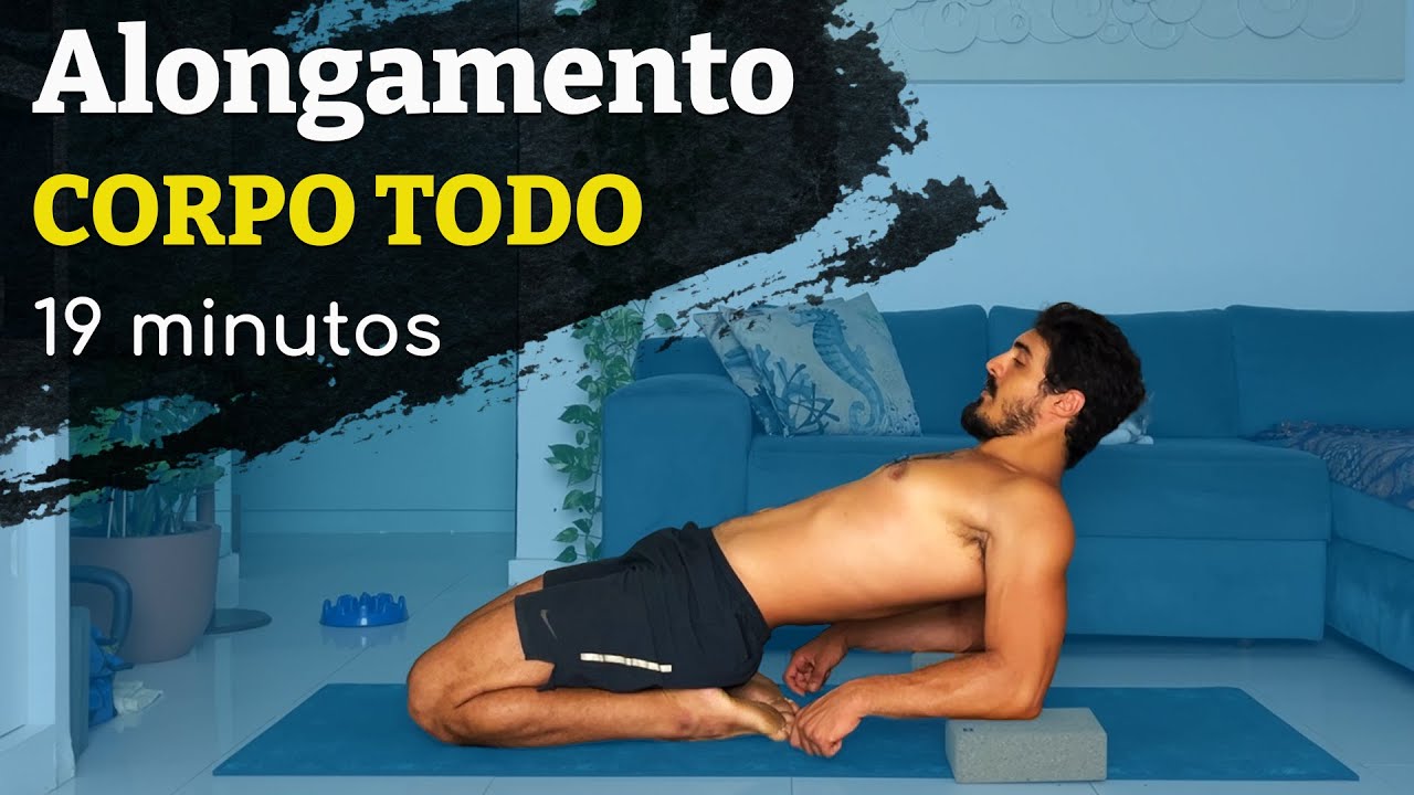 19 minutos de Alongamento/Mobilidade CORPO TODO | Iniciante/Intermediário