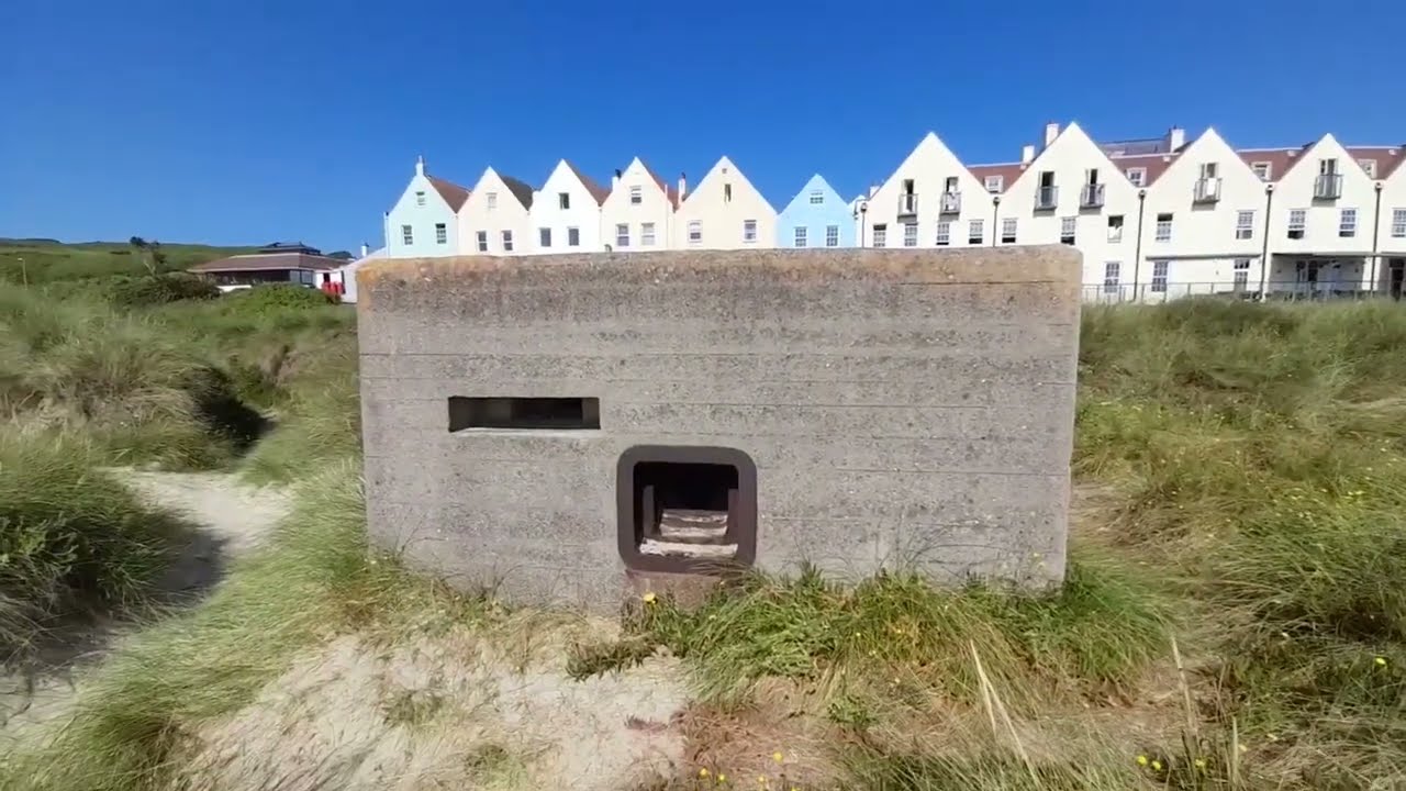 A LOOK AROUND THE WWII GERMAN POSITION ‘RESISTANCE NEST HAFEN’ ON THE CHANNEL ISLAND OF ALDERNEY