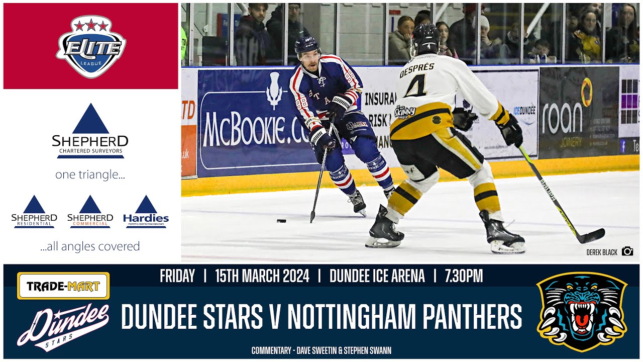 EXTENDED 4K HIGHLIGHTS | 15/03/2024 | Dundee Stars v Nottingham Panthers