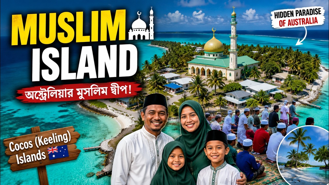 Cocos (Keeling) Islands 🇦🇺 | অস্ট্রেলিয়ার মুসলিম দ্বীপের অবাক করা গল্প !