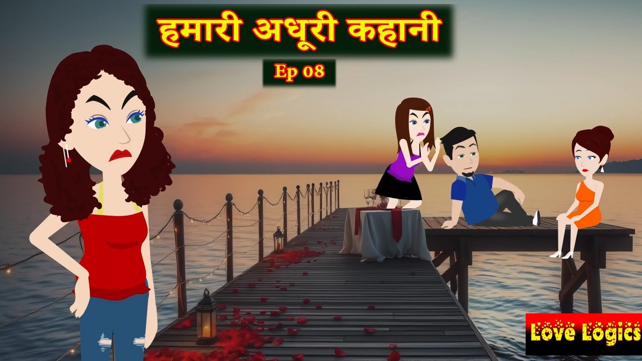 Humari Adhuri Kahani Ep 08 | हमारी अधूरी कहानी  | Love Story | Drama | Hindi Story | Animation Story