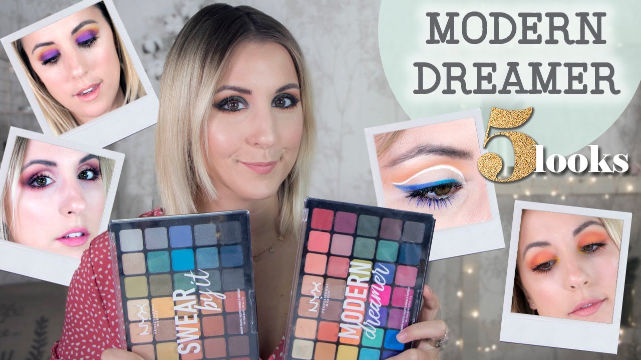 Probando la Modern Dreamer the Nyx vs Swear by It + 5 Looks