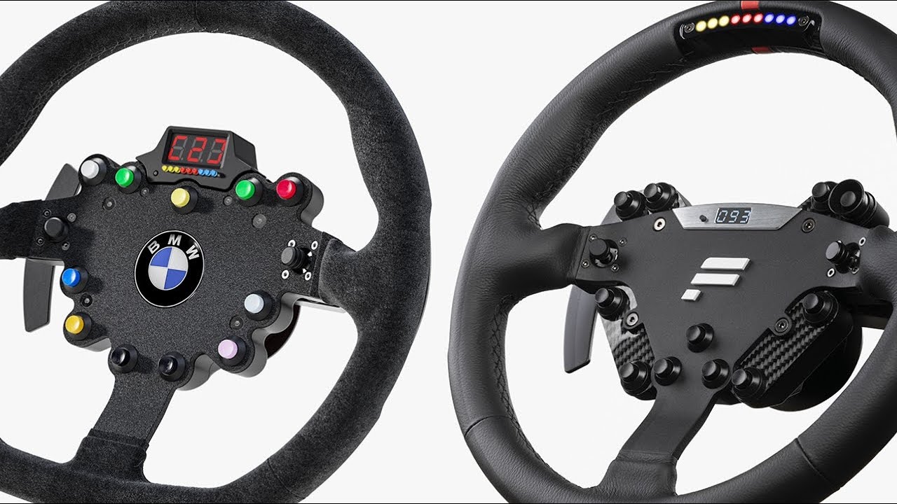 Fanatec ClubSport RS vs. BMW GT2 Lenkrad im Testvergleich [deutsch | english CC]