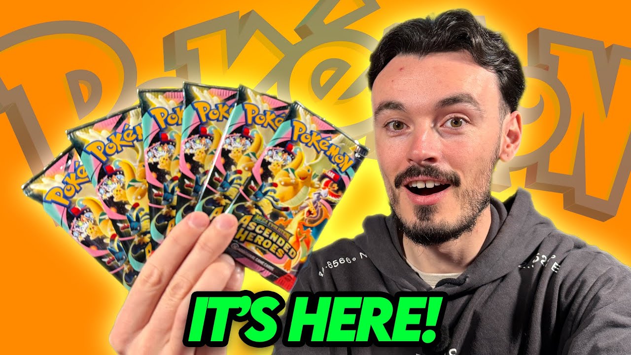 Pokemon's Brand New Set, Ascended Hero's Is HERE!