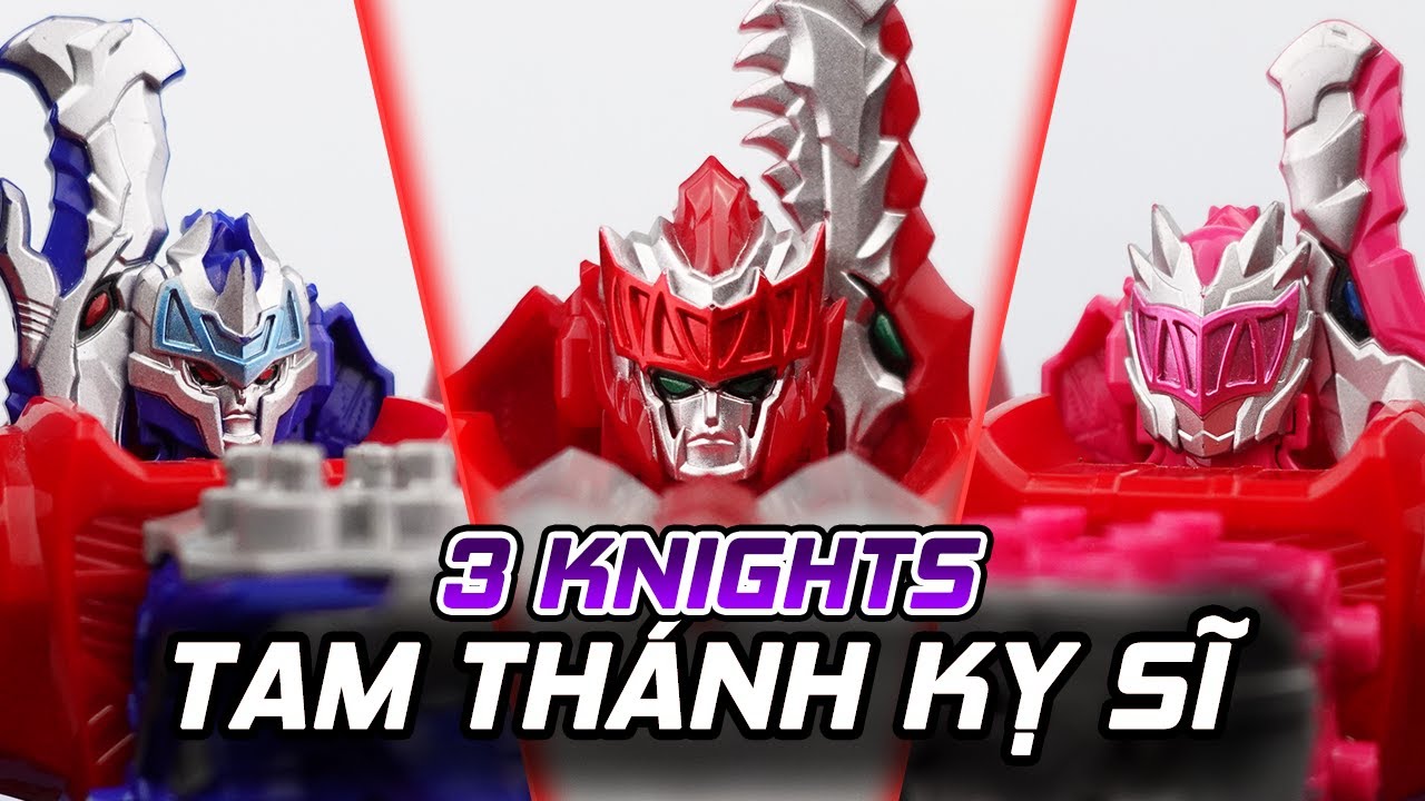 DX KishiRyuOh Three Knights - Kishiryu Sentai Ryusoulger - Power Rangers Dino Fury - Đồ Chơi SN