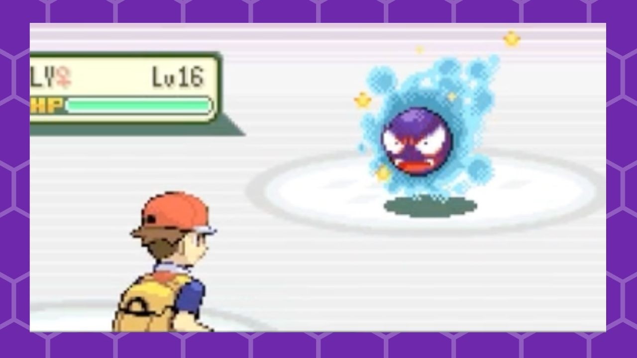 Shiny Gastly after 9,727 sweet scents! FireRed DTQ Member #2