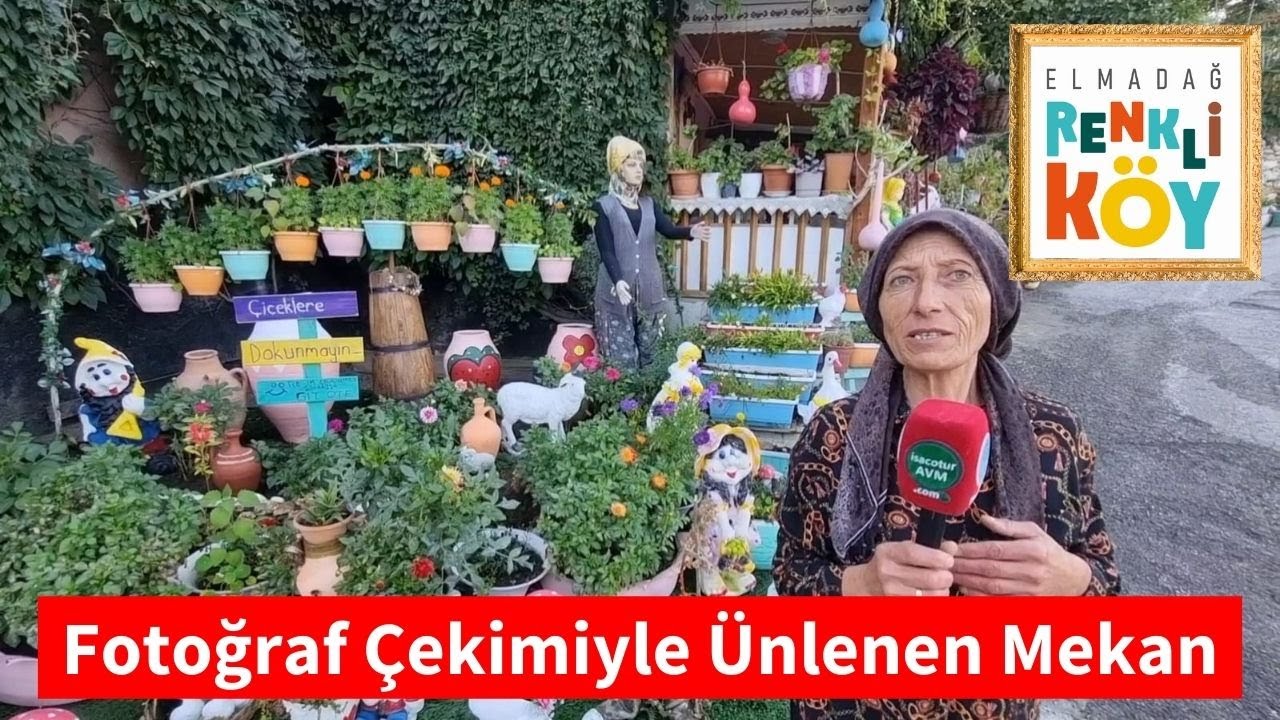 🍎Elmadağ Renklik&ouml;y'&uuml;n Fotoğraf &Ccedil;ekimiyle &Uuml;nlenen Mekanın Sahibiyle Tanıştık