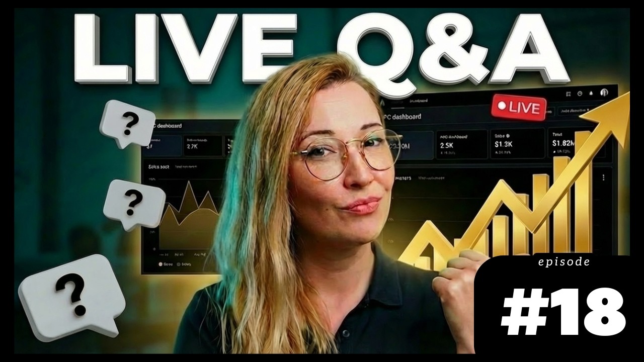 Amazon PPC AMA - Scale Session LIVE Streaming with Noemi Bolojan #18