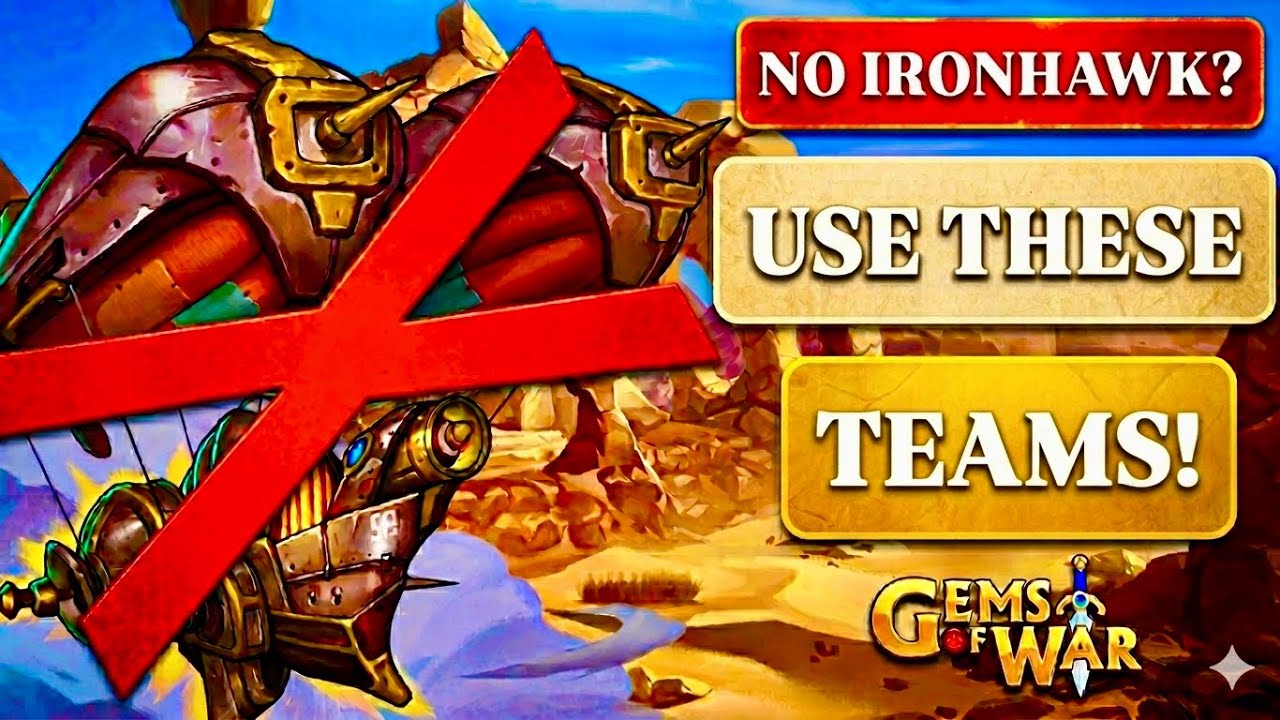 Лучшие команды для фарма ключей от хранилища в Gems of War | Без Ironhawks | Команды для самой бы...