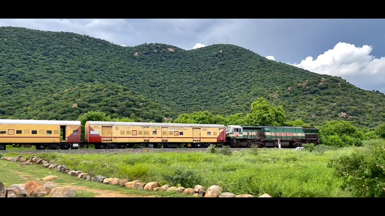 Chasing a Train in the Ghats : Bike vs Train