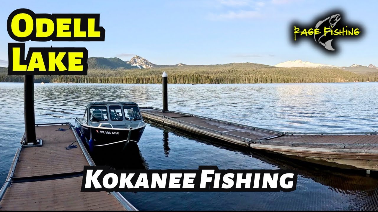 ODELL LAKE KOKANEE FISHING - MY FIRST TIME FISHING THIS INCREDIBLE LAKE + BOAT LAUNCH FOOTAGE