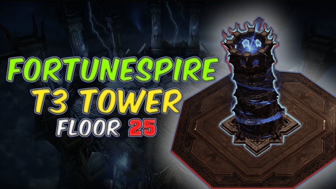 Lost Ark Fortunespire T3 Towers Floor 25 - With Mechnic Sorceress Igniter