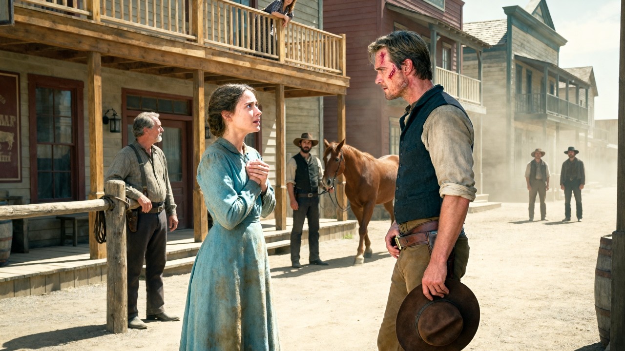 “Please Marry Me” – Mail-Order Bride Begs The Scarred Rancher Everyone Feared… And This Happened