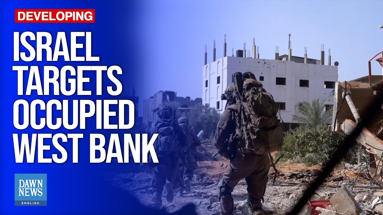 Israel Targets Occupied West Bank After Bus Blasts Near Tel Aviv | Dawn News English