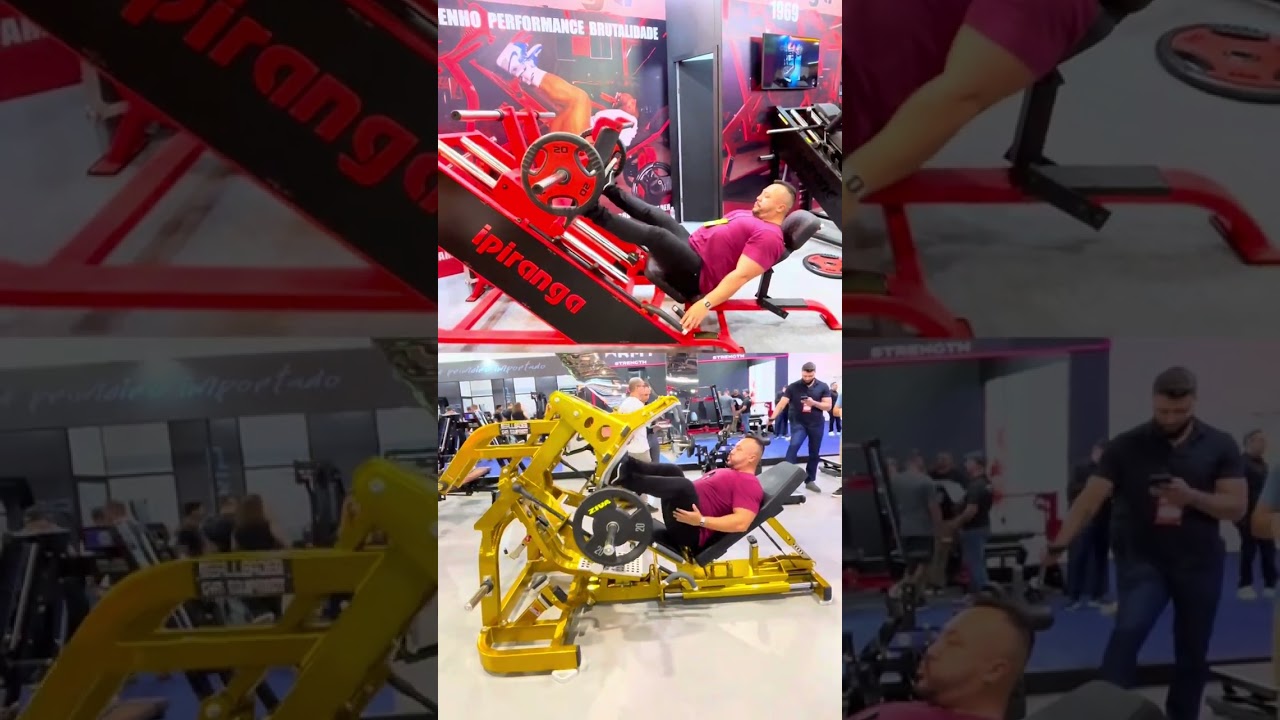 Descubra a diferença entre o Leg press linear e o leg press articulado.