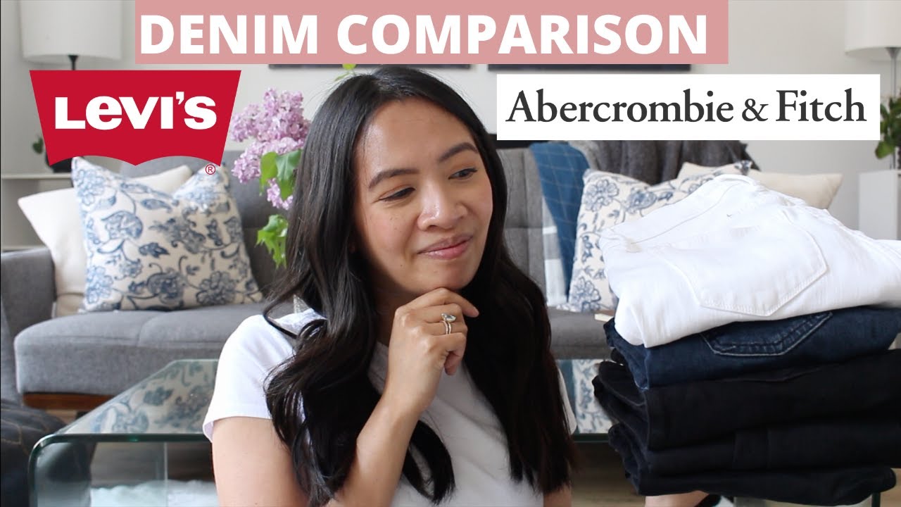 LEVI'S vs. ABERCROMBIE | Which Is Better? | Is It Worth It? | Review & Try-on | FASHION BASICS