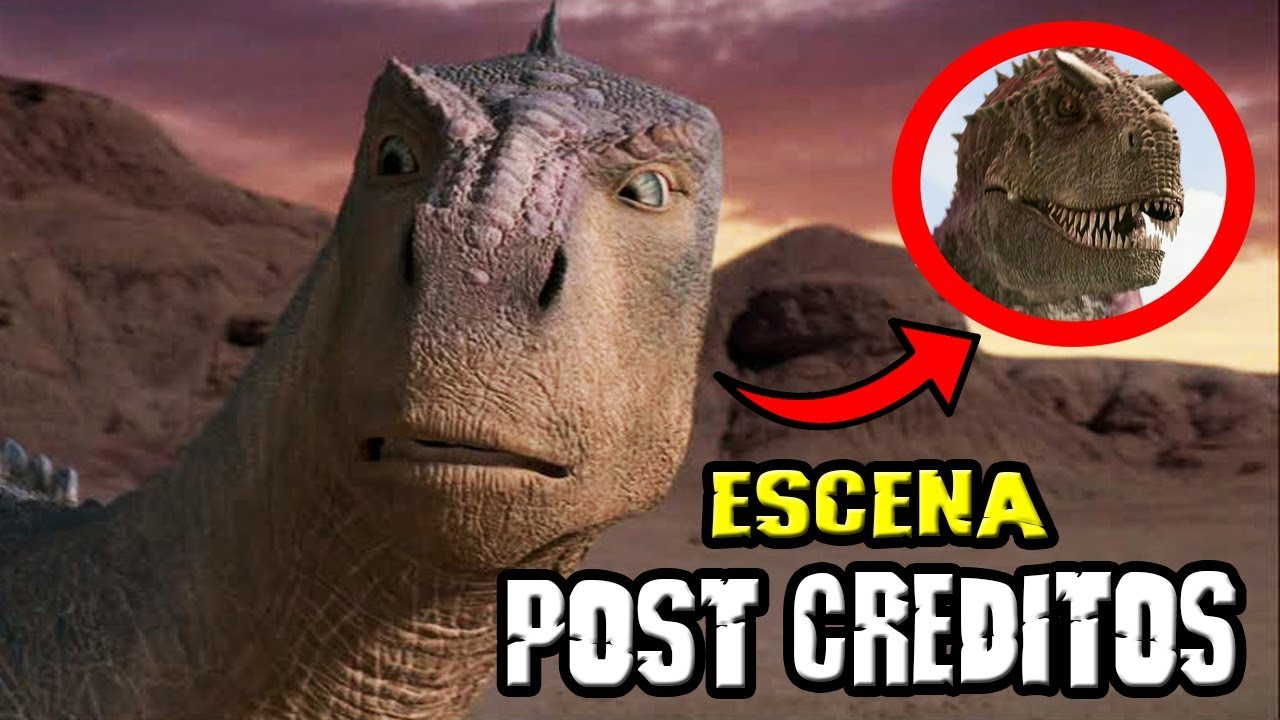 LA ESCENA POST CRÉDITOS QUE NUNCA VISTE DE DISNEY DINOSAURIO