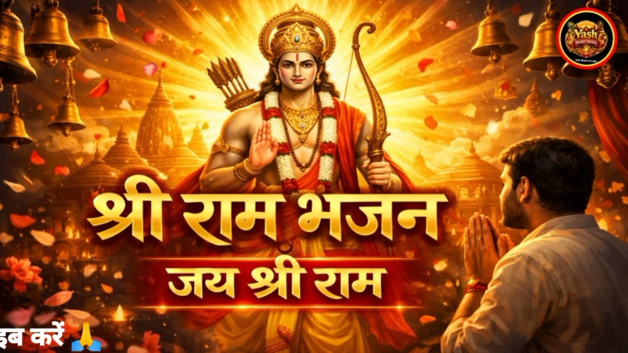 श्री राम भजन 🙏 | जय श्री राम | सबसे सुंदर राम भजन | Ram Bhajan 2026 | Shri Ram Bhakti Song | #bhajn