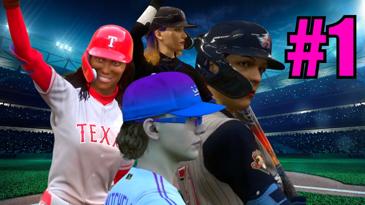 ЖЕНЩИНЫ В MLB THE SHOW! ПУТЬ К ВЕЛИЧИЮ #1
