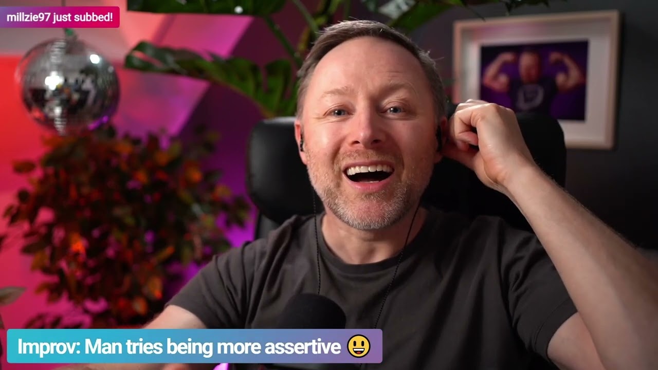 Limmy Improv: Man Tries Being More Assertive [2022-05-09]