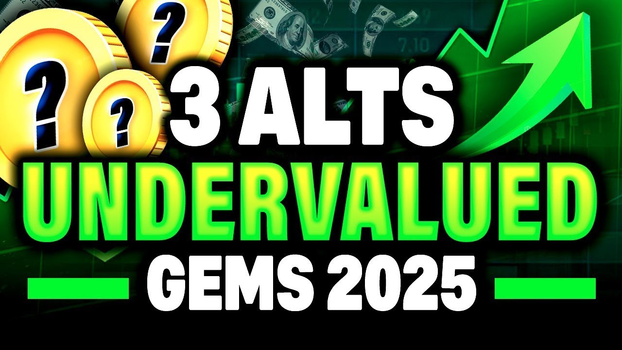 🔥 Top 3 STUPIDLY Undervalued Altcoin Gems for 2025 🚀 (Next 100x Crypto Picks)