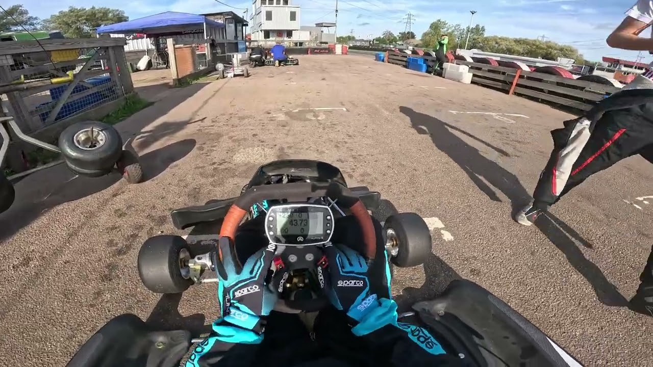 Rye House ProKart Testing with 207 Racing