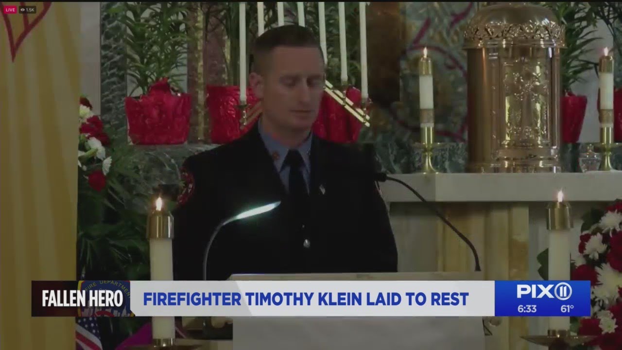 Firefighter Timothy Klein laid to rest